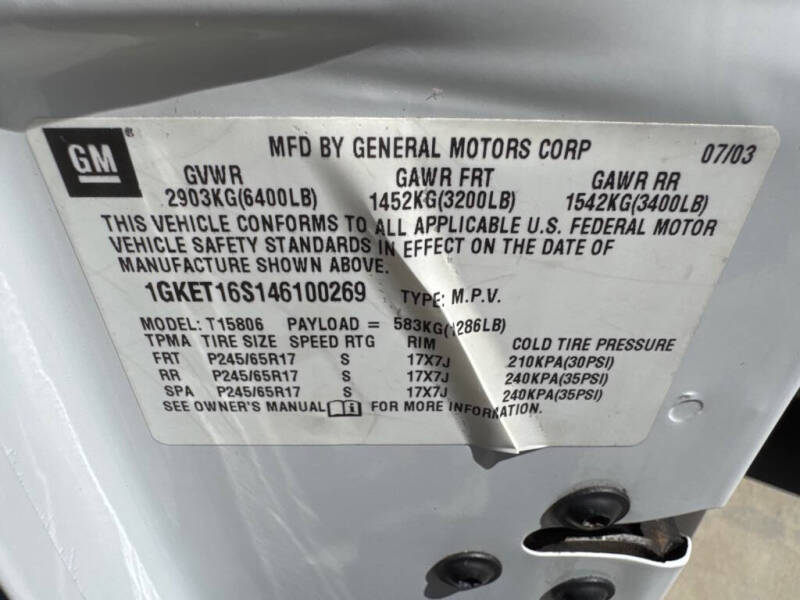 2004 GMC Envoy XL