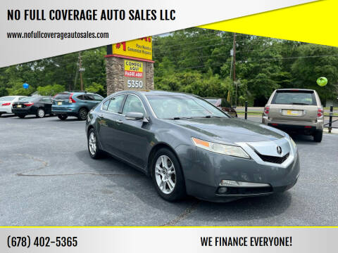 2010 Acura TL for sale at NO FULL COVERAGE AUTO SALES LLC in Austell GA