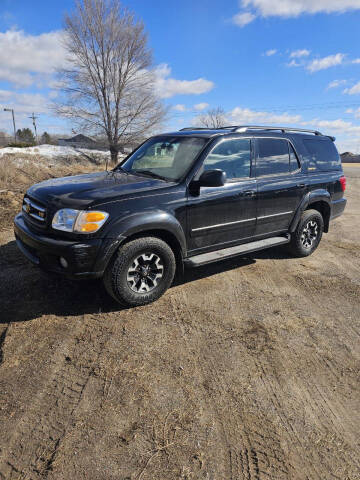 2002 Toyota Sequoia for sale at D & T AUTO INC in Columbus MN
