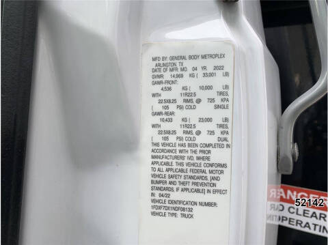 2022 Ford F-750 Super Duty