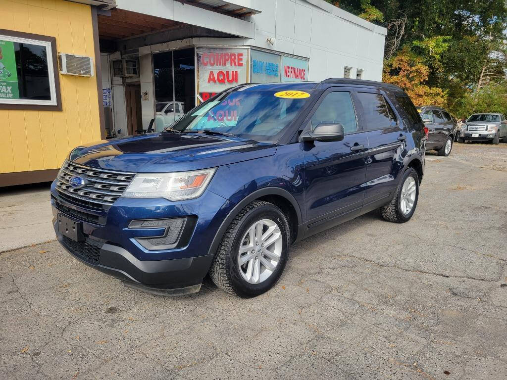 2017 Ford Explorer for sale at DAGO'S AUTO SALES LLC in Dalton, GA