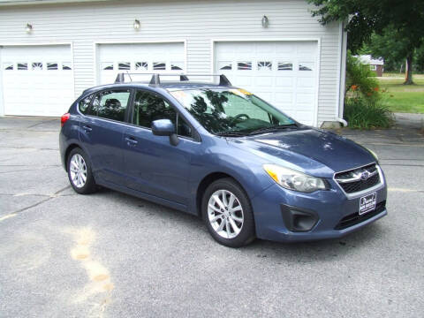 2012 Subaru Impreza for sale at DUVAL AUTO SALES in Turner ME