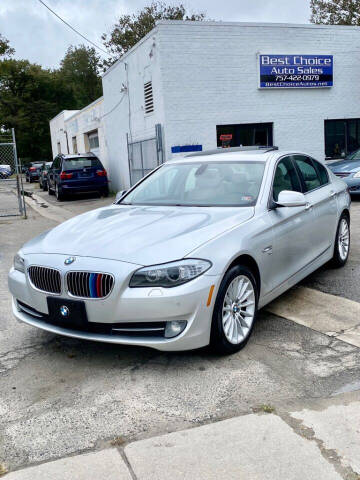 2012 BMW 5 Series for sale at Best Choice Auto Sales in Virginia Beach VA