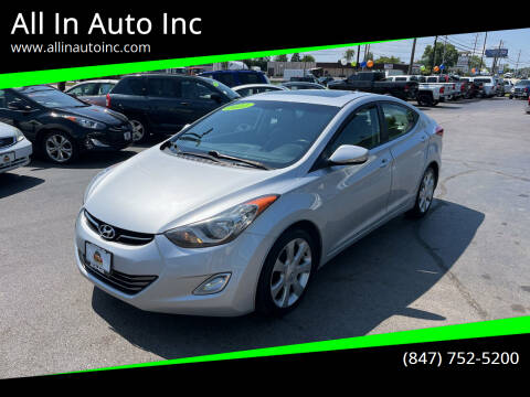 2011 Hyundai Elantra for sale at All In Auto Inc in Palatine IL