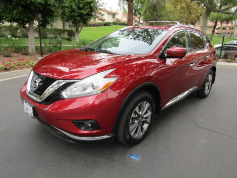 2016 Nissan Murano for sale at E MOTORCARS in Fullerton CA