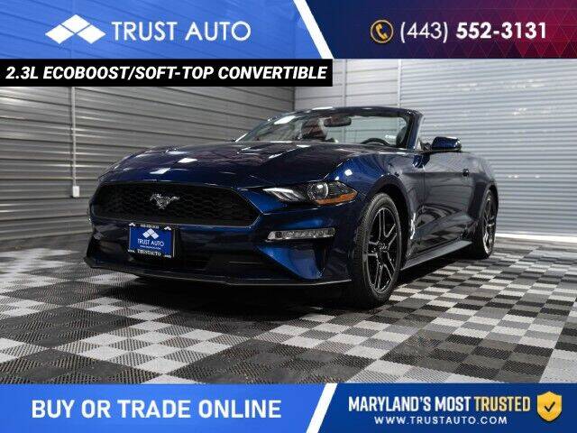 2020 Ford Mustang for sale in Sykesville, MD