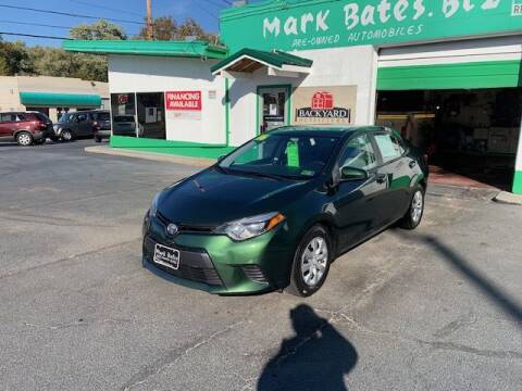 2016 Toyota Corolla for sale at Mark Bates Pre-Owned Autos in Huntington WV