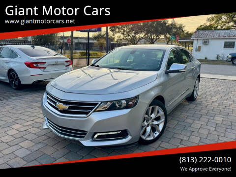 2018 Chevrolet Impala for sale at Giant Motor Cars in Tampa FL