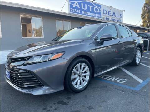 2018 Toyota Camry for sale at AutoDeals in Hayward CA