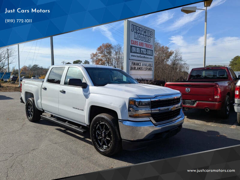 2018 Chevrolet Silverado 1500 for sale at Just Cars Motors in Raleigh NC