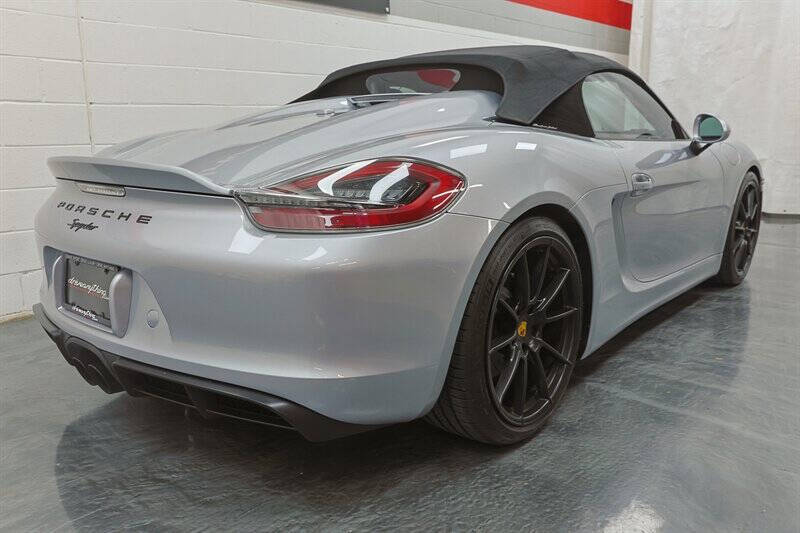 2016 Porsche Boxster Spyder