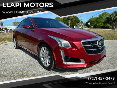 2014 Cadillac CTS for sale at LLAPI MOTORS in Hudson FL