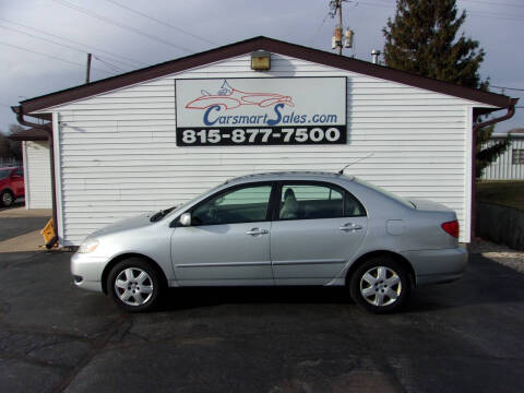 2008 Toyota Corolla for sale at CARSMART SALES INC in Loves Park IL