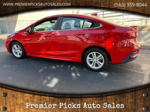 2017 Chevrolet Cruze for sale at Premier Picks Auto Sales in Bettendorf IA