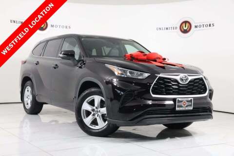 2020 Toyota Highlander for sale at INDY'S UNLIMITED MOTORS - UNLIMITED MOTORS in Westfield IN