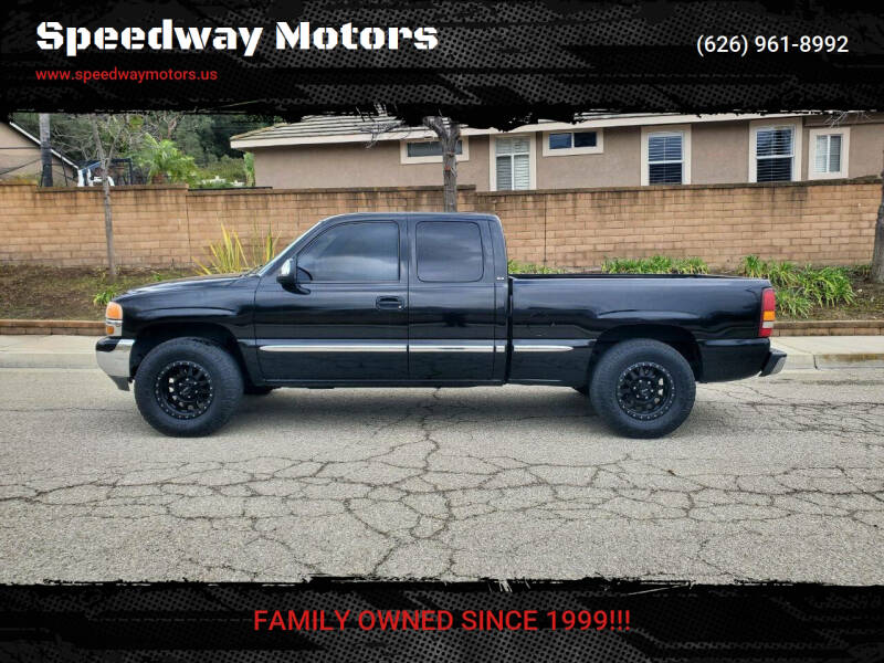 2002 GMC Sierra 1500 for sale at Speedway Motors in Glendora CA