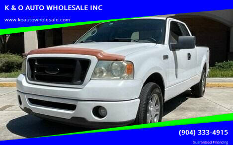 2008 Ford F-150 for sale at K & O AUTO WHOLESALE INC in Jacksonville FL