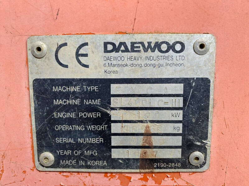 1998 Daewoo SL400LC-3