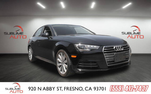 2017 Audi A4 for sale at SUBLIME AUTO in Fresno, CA