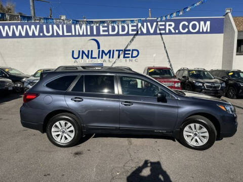 2017 Subaru Outback for sale at Unlimited Auto Sales in Denver CO