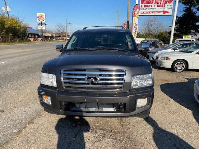 2005 Infiniti QX56 for sale at NORTH CHICAGO MOTORS INC in North Chicago IL