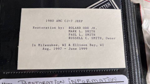 1980 Jeep CJ-7