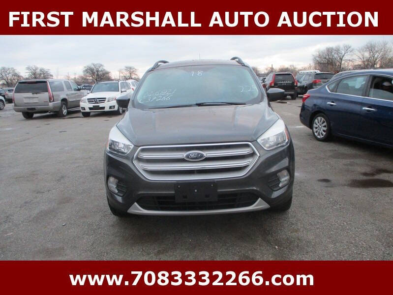 2018 Ford Escape for sale at First Marshall Auto Auction in Harvey IL