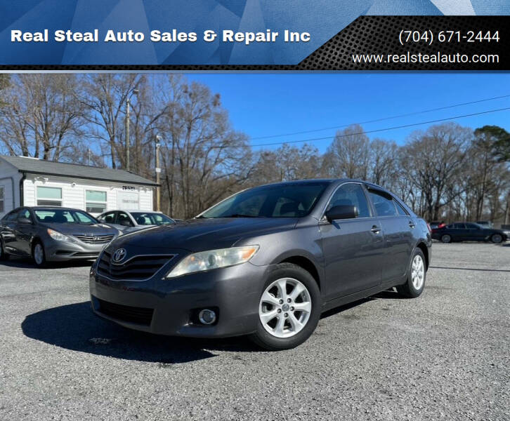 2011 Toyota Camry for sale at Real Steal Auto Sales & Repair Inc in Gastonia NC