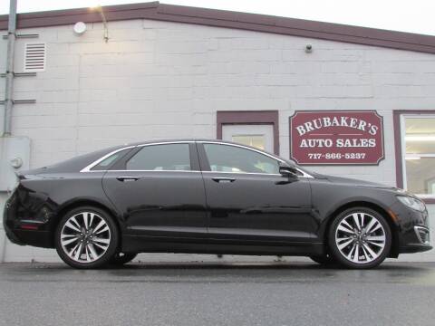 2019 Lincoln MKZ for sale at Brubakers Auto Sales in Myerstown PA