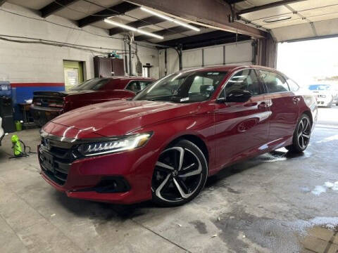 2021 Honda Accord for sale at Sonias Auto Sales in Worcester MA