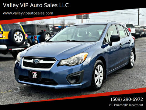 2013 Subaru Impreza for sale at Valley VIP Auto Sales LLC in Spokane Valley WA