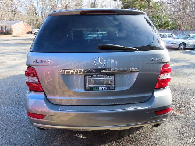 2011 Mercedes-Benz M-Class ML 350 4MATIC