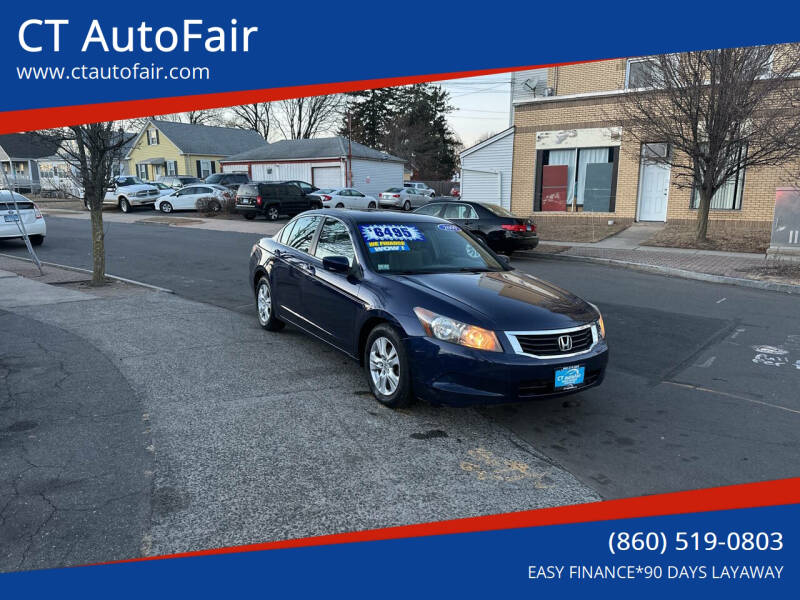 2009 Honda Accord for sale at CT AutoFair in West Hartford CT