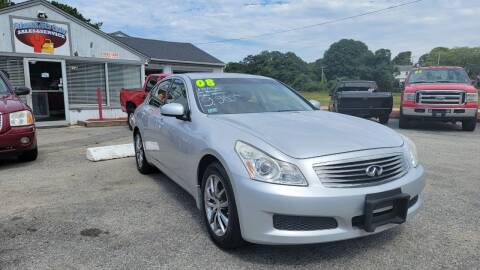 2008 Infiniti G35 for sale at Falmouth Auto Center in East Falmouth MA
