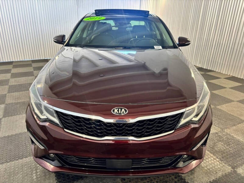Used 2019 Kia Optima EX with VIN 5XXGU4L18KG329173 for sale in Lighthouse Point, FL