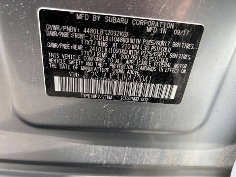 2018 Subaru Forester 2.5i Limited