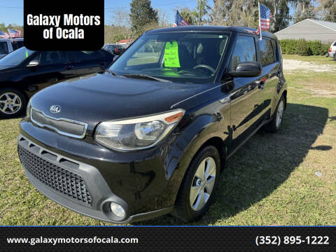 2015 Kia Soul for sale at Galaxy Motors of Ocala in Ocala FL