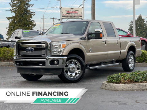 2012 Ford F-250 Super Duty for sale at Real Deal Cars in Everett WA