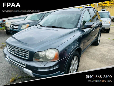 2007 Volvo XC90 for sale at FPAA in Fredericksburg VA