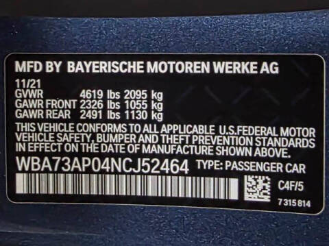 2022 BMW 4 Series 430i xDrive