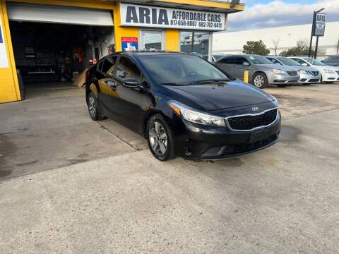 2018 Kia Forte for sale at Aria Affordable Cars LLC in Arlington TX