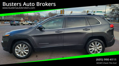2014 Jeep Cherokee for sale at Busters Auto Brokers in Mitchell SD
