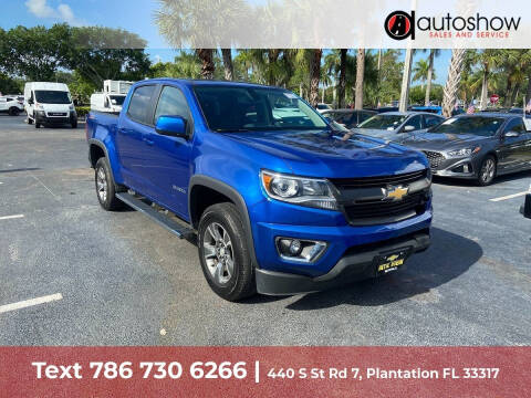 2018 Chevrolet Colorado for sale at AUTOSHOW SALES & SERVICE in Plantation FL