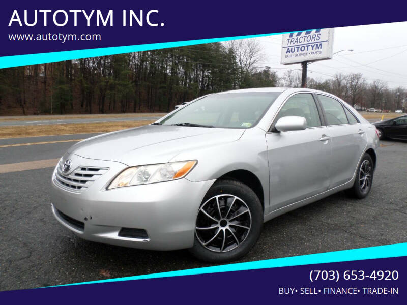 2009 Toyota Camry for sale at AUTOTYM INC. in Fredericksburg VA