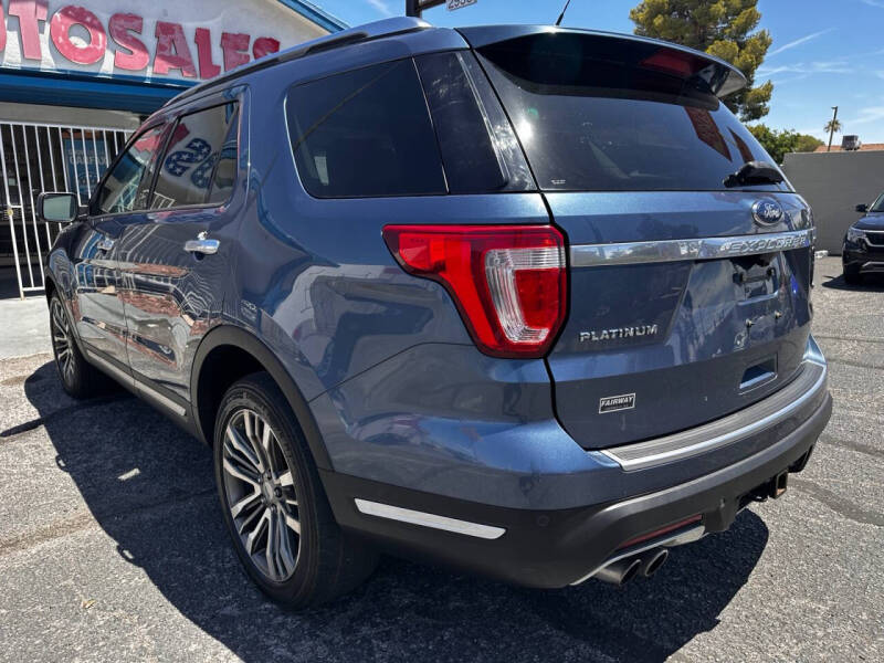 2018 Ford Explorer Platinum