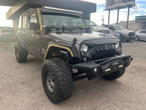 2017 Jeep Wrangler Unlimited for sale at JQ Motorsports East in Tucson AZ