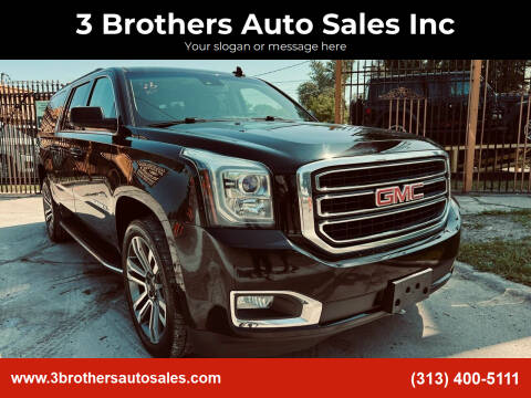 2016 GMC Yukon XL for sale at 3 Brothers Auto Sales Inc in Detroit MI