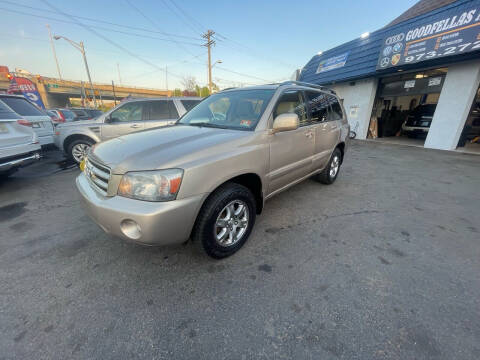 2004 Toyota Highlander for sale at Goodfellas Auto Sales LLC in Clifton NJ