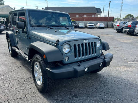 2015 Jeep Wrangler Unlimited for sale at Allen's Auto Sales LLC in Greenville SC
