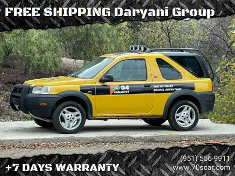 2003 Land Rover Freelander for sale at FREE SHIPPING     Daryani Group - FREE SHIPPING Daryani Group in Riverside CA